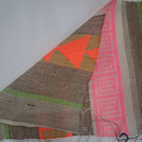 Nouveau Tissu en Coton Lourd Teint en Fil de Khadi Écologique 42'' pour Vêtements et Textiles de Maison, Style Sergé Dobby, Sans Azo, Collection 2025