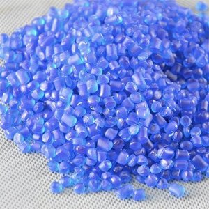 PP LDPE Carrier Color Masterbatch 70% Granules de mélange maître de couleur vierge pour soufflage par injection - Product Image 2