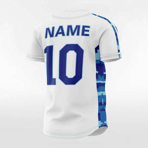 Jersey de béisbol personalizado de alta calidad, jersey de béisbol de tela de malla de poliéster transpirable de secado rápido - Product Image 4