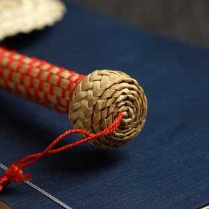 Abanicos Artesanales de Paja de Trigo, Exquisitos y Ecológicos, Hechos a Mano para Decoración del Hogar, Días Festivos y Festivales - Product Image 6