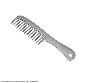 หวีแผงคออะลูมิเนียมพร้อมด้ามจับอุปกรณ์สัตวแพทย์ - Product Image 6