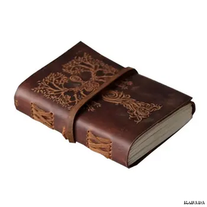 Árbol DE LA VIDA Madre Tierra Cuero en relieve Tapa dura Alfombra de algodón antigua personalizada Libro blanco Diario de viaje, El mejor regalo - Product Image 1
