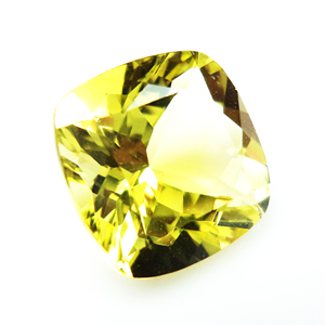 อัญมณีทรงหลวมรูปทรงเบาะที่สวยงามคุณภาพดี100% อัญมณีควอตซ์ทรงหลวมจากมะนาวธรรมชาติ - Product Image 4