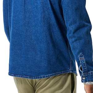 เสื้อยีนส์ผ้าซาตินระบายอากาศสำหรับผู้ชายเสื้อยีนส์ไซส์ใหญ่พิเศษดีไซน์แบบมืออาชีพ - Product Image 3