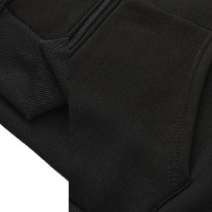 Chaqueta de Punto con Capucha y Cremallera para Hombre, de Invierno, con Contraste de Color, Manga Larga, Lisa, Informal, para Uso Diario, Térmica - Product Image 6