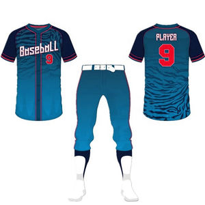 ชุดเครื่องแบบเบสบอลใส่ได้ทั้งชายและหญิงชุดเล่นกีฬาแบบแห้งเร็วทำจากโพลีเอสเตอร์ระบายอากาศได้ดี100% สำหรับ4ฤดูกาล - Product Image 6