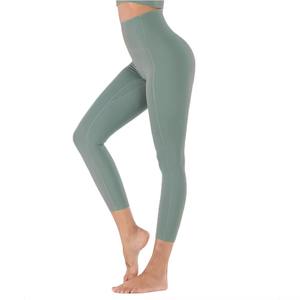Nouvel arrivage d'entraînement sur mesure Ensemble de yoga pour femmes Meilleur prix bas quantité minimale de commande Ensemble de yoga en matériau solide Prix raisonnable de haute qualité - Product Image 5
