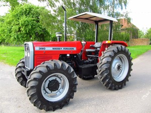 รถแทรกเตอร์แมสซีย์เฟอร์กูสัน385 85hp 4WD เครื่องจักรกลการเกษตร