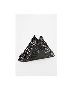 Diseño de mariposa de hierro de Metal negro de Venta caliente con corte láser para servilletero para el hogar restaurantes Hotel fiesta ocasiones - Product Image 4