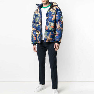 Winter Customized Sublimation Printed Puffer <b>Jacket</b> Wholesale Breathable Sustainable Custom Logo Sublimation Puffer <b>Jackets</b> - Product Image 3