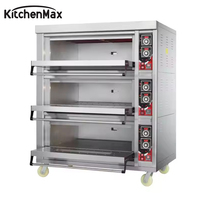 Four automatique de cuisson du pain au gaz industriel commercial haut de gamme KitchenMax four de boulangerie équipement complet four de pont électrique au gaz