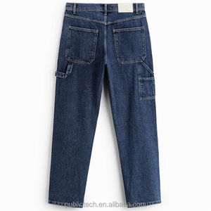 กางเกงยีนส์ลำลองสไตล์สตรีท ระบายอากาศได้ดี เหมาะกับทุกฤดูกาล ทรงตรง ใส่ได้ทุกวัน  เป็นมิตรกับสิ่งแวดล้อม - Product Image 6