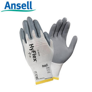 Les gants de travail industriels Ansell HyFlex 11-800 offrent une protection des mains avec une respirabilité et un confort améliorés. - Product Image 1