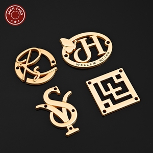 Bag <b>Gold</b> metal logo tag Engraved Hijab Abaya Scarf Shoes Custom Brand logo Metal Label Personalised metal tag for <b>Clothes</b> - Product Image 6