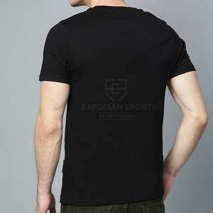 Camiseta holgada de manga corta de algodón 100% de buena calidad para hombre, última llegada personalizada, transpirable, ecológica - Product Image 2