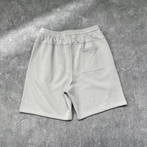 Customized Wholesale High Quality Men Woolen Solid French Terry Casual Loose Gym Jogger Sports <b>Shorts</b> Cotton Polyester - Product Image 6