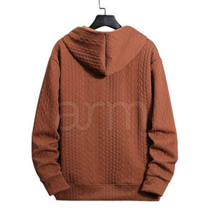 Diseño personalizado algodón poliéster hecho hombres sudaderas con capucha peso ligero calidad superior sudaderas con capucha para hombres - Product Image 2