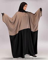 Abaya Modeste pour Femme, Longue Élégante à Manches Longues, Vêtement Islamique 100% Polyester Respirant, Grande Taille Légère et Séchage Rapide