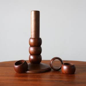 Anillos de Servilleta Modernos y Ecológicos Personalizables de Resina, Metal, Madera y Vidrio, Decoración de Mesa para Cualquier Ocasión por MS Handicraft - Product Image 3