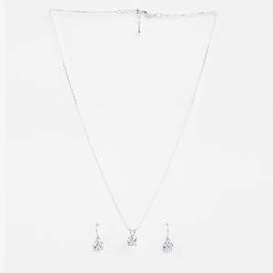 Compre en Línea Conjuntos de Pendientes de Plata de Ley 925 de Primera Calidad para Bodas - Product Image 4