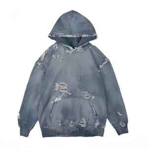 เสื้อฮู้ดดี้ผู้หญิงแบบทำเองตามสั่งขายส่ง OEM สไตล์สตรีทแวร์ วัสดุคุณภาพดี แห้งเร็ว ระบายอากาศได้ดี - Product Image 2