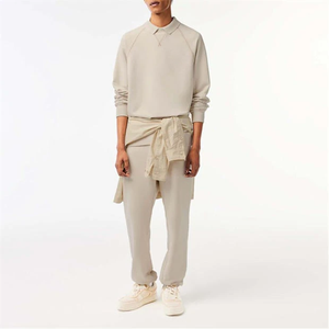 Sudadera de diseño sencillo para hombre Sudadera básica de algodón con mangas largas Sudadera de forro polar suave para clima frío - Product Image 6