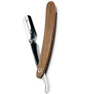 Navaja de barbero con cuchillas de acero inoxidable para depilación y afeitado - Product Image 2