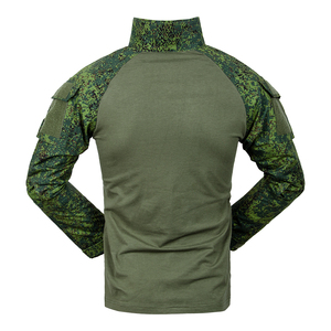 Uniformes Tácticos de Tela, Uniformes de Camuflaje Duraderos al por Mayor, Transpirables, de Algodón Verde y Negro - Product Image 3