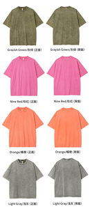 เสื้อยืดล้างได้สำหรับผู้ชายและผู้หญิงเสื้อยืดคอตตอน100% ต่างๆสั่งทำโลโก้สำหรับผู้ชาย - Product Image 5