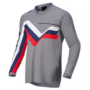 Combinaison de course BMX Motocross personnalisée de haute qualité Maillot de course à manches longues pour adultes et jeunes Fabricant OEM ODM - Product Image 2