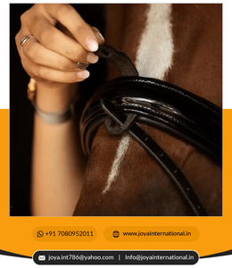 Bride de cheval réglable en cuir véritable Vente en gros Brides occidentales pliables pour l'équitation pour les propriétaires de chevaux - Product Image 5