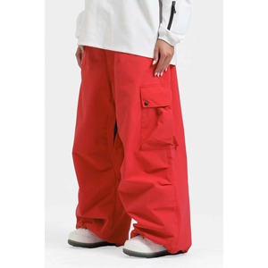 Ropa de calle de invierno unisex, pantalones de esquí holgados, transpirables, Polartec, impermeables, con aislamiento, para snowboard, estilo holgado, pantalones para exteriores - Product Image 6