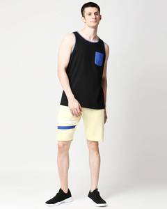 เสื้อกล้ามแขนกุดระบายอากาศสำหรับผู้ชายเสื้อกล้ามสำหรับเล่นยิมทำจากผ้าฝ้าย - Product Image 4