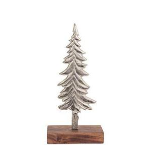 Árbol de Navidad de Metal hecho a mano rústico, pieza decorativa, centro de mesa de vacaciones, mesa de salón, decoración del hogar de temporada - Product Image 5