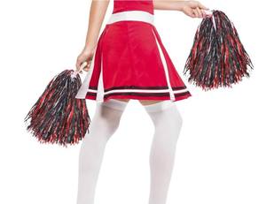 ยูนิฟอร์มเชียร์ลีดเดอร์ของผู้หญิงวัสดุระบายอากาศได้ดีพิมพ์ซับลิเมชั่นสำหรับผู้หญิงขนาดผู้ใหญ่ - Product Image 6