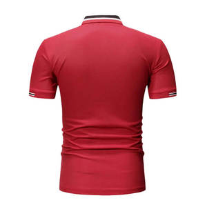 เสื้อเชิ้ตผู้ชายผ้าฝ้าย 100% น้ำหนักเบา มีกระเป๋า ป้องกันรอยยับ ลายเรียบ ปักโลโก้ ขนาดสั่งตัดได้ - Product Image 2
