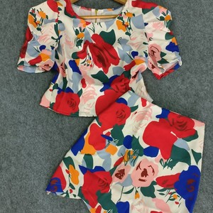 Ordenar Moda Conjunto de dos piezas Ropa de mujer Buen precio cómodo de usar Embalaje personalizado Hecho en Vietnam Fabricante - Product Image 2