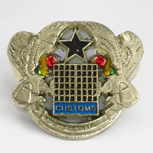 Ghana Custom Metal <b>Badge</b> - Product Image 1