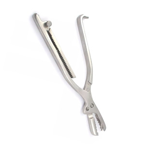 Farabeuf Lambotte Pince de maintien d'os 27cm Instrument chirurgical orthopédique auto-ajustable en acier inoxydable certifié CE - Product Image 6