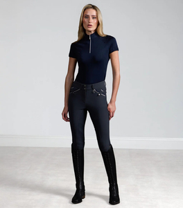 Pantalones de Equitación Ajustados y Transpirables para Mujer, Ligeros, Duraderos y Elegantes, para Actividades al Aire Libre, Entrenamiento Ecuestre - Product Image 1