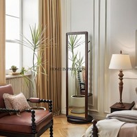 Miroir sur pied pleine longueur, grande taille, forme arquée, en métal, personnalisé, épaisseur 4 mm, moderne, écologique, décoratif