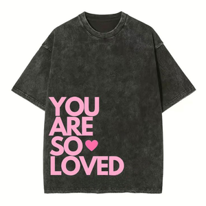 Camiseta Extra Grande de Fábrica Vietnamita, Camiseta Gráfica Vintage Lavada, Ropa Urbana Personalizada OEM ODM, Prenda Informal Transpirable y Ecológica - Product Image 1