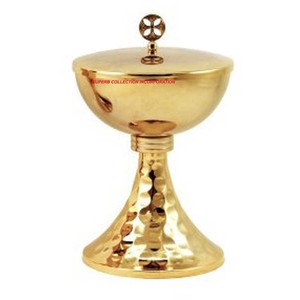 Ciborium ทองเหลืองขัดเงาดีไซน์เนอร์งานฝีมือโลหะพรีเมี่ยม - Product Image 1
