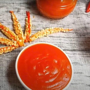 Salsa de Chile Picante y Dulce con Ajo y Tomate, Sabor Auténtico, 2 kg, Bolsa Premium a Granel, Versátil, 12% Brix, en Botellas, para Aderezos - Product Image 1