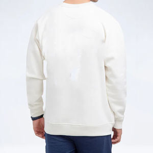 Sudadera de tela de felpa de primera calidad para hombre con logotipo personalizado, Sudadera negra Lisa a la moda, jersey de alta calidad, sudadera para hombre - Product Image 6