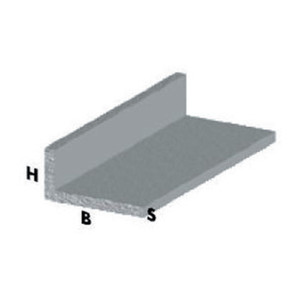 Profilo Cromo H.200 Cm Largo 25x20x1 Mm - Product Image 1