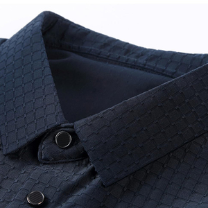 Polo de golf para hombre personalizado OEM logotipo bordado de alta calidad talla grande impresión digital Jacquard liso de alta resolución - Product Image 6