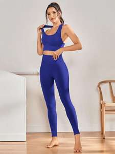 Ropa de gimnasio para mujer, conjuntos de Yoga ligeros con estampado personalizado de alta calidad, novedad - Product Image 3