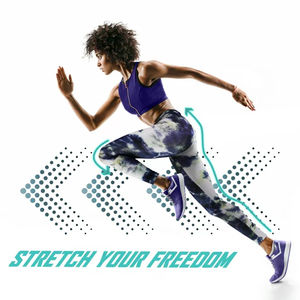 Legging de yoga par sublimation Pantalon de yoga de fitness personnalisé pour femmes Leggings de sport de fitness à taille élastique - Product Image 4