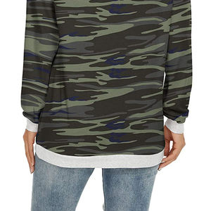 2024 sudaderas de alta calidad con logotipo personalizado de algodón polar de peso pesado pulóver sudadera suéter de salón para mujer - Product Image 4